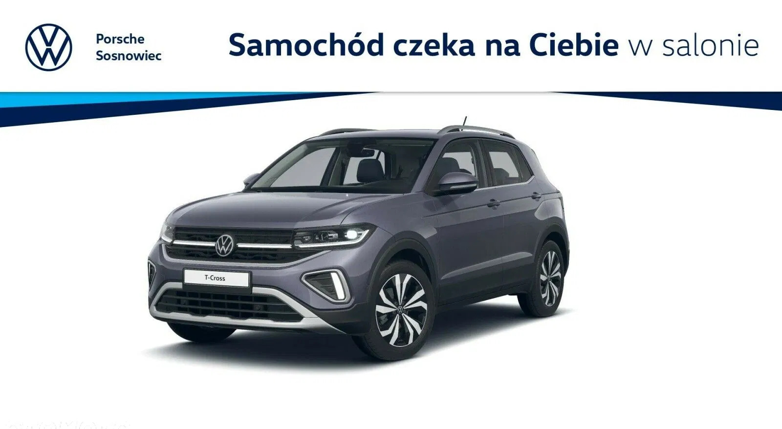 volkswagen Volkswagen T-Cross cena 109500 przebieg: 13, rok produkcji 2024 z Brzeszcze